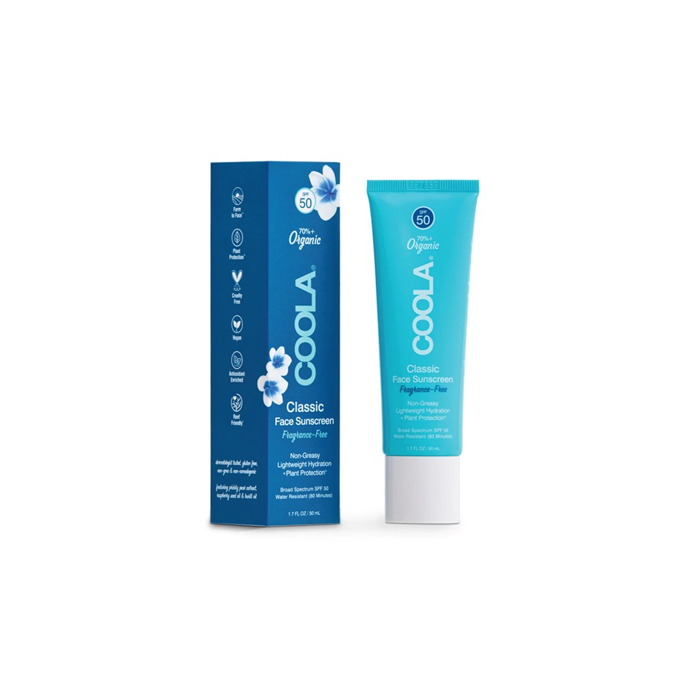 COOLA - CLASSIC FACE ORGANIC SUNSCREEN LOTION SPF 50 FRAGRANCE FREE