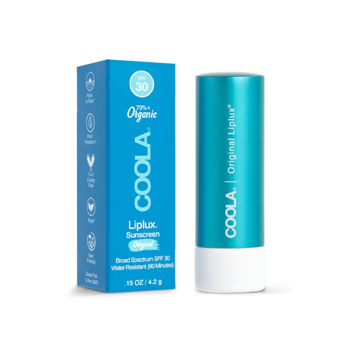 COOLA - CLASSIC LIPLUX ORGANIC LIP BALM SUNSCREEN SPF 30 ORIGINAL