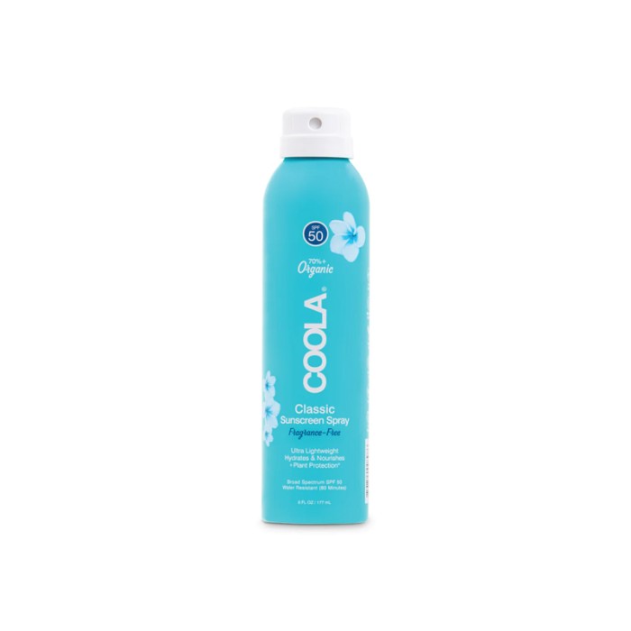 COOLA - CLASSIC BODY ORGANIC SUNSCREEN SPRAY SPF 50 FRAGRANCE FREE