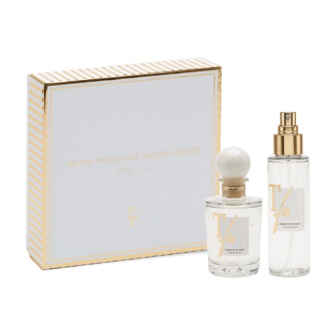 TEATRO FRAGRANZE - BIANCO DIVINO DIFFUSORE + SPRAY TESSUTO