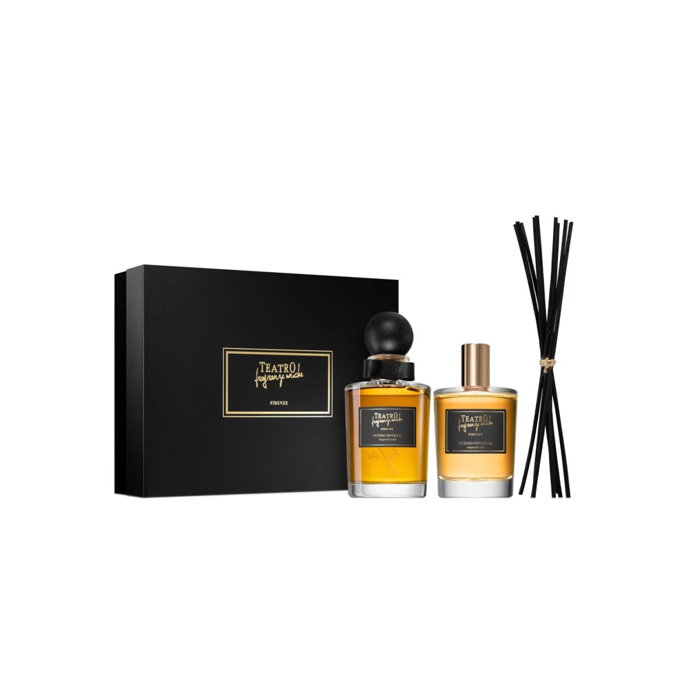 TEATRO FRAGRANZE - INCENSO IMPERIALE DIFFUSORE + SPRAY TESSUTO