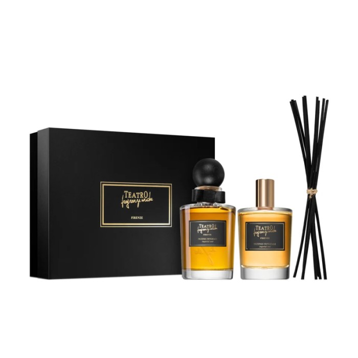 TEATRO FRAGRANZE - INCENSO IMPERIALE DIFFUSORE + SPRAY TESSUTO