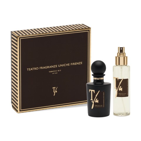 TEATRO FRAGRANZE - TABACCO 1815 DIFFUSORE + SPRAY TESSUTO