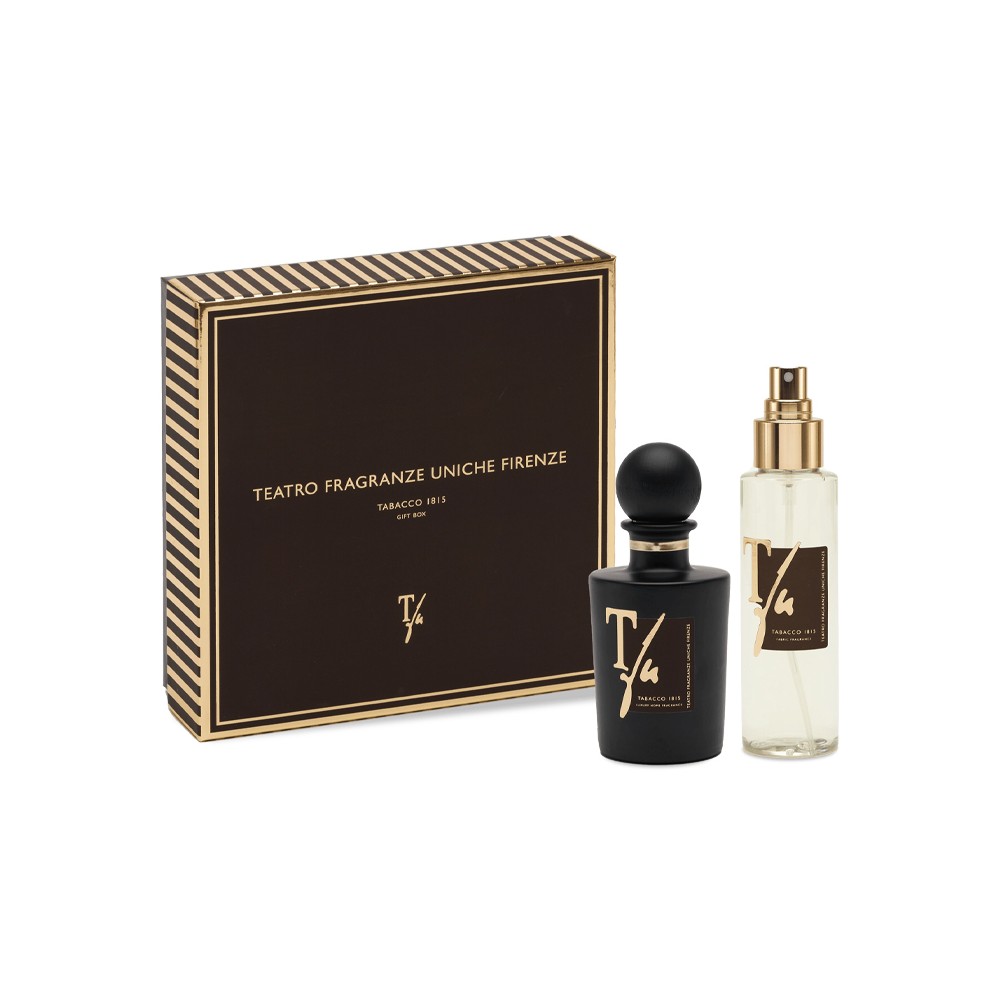 TEATRO FRAGRANZE - TABACCO 1815 DIFFUSORE + SPRAY TESSUTO