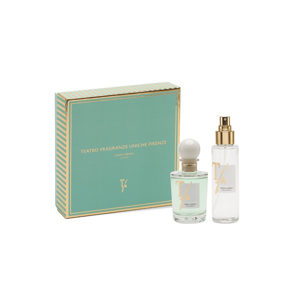 TEATRO FRAGRANZE - VERDE LORENA DIFFUSORE + SPRAY TESSUTO