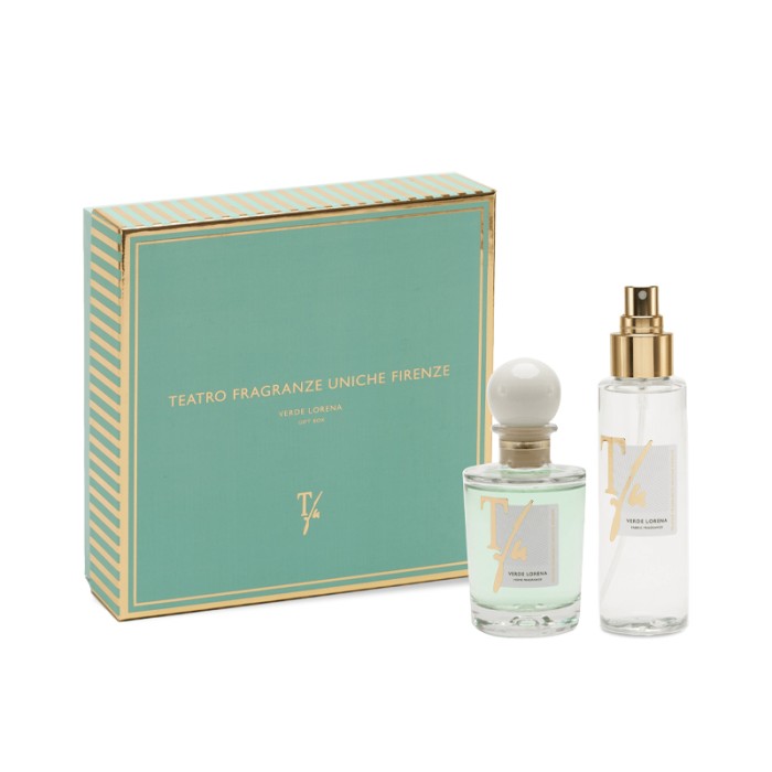TEATRO FRAGRANZE - VERDE LORENA DIFFUSORE + SPRAY TESSUTO