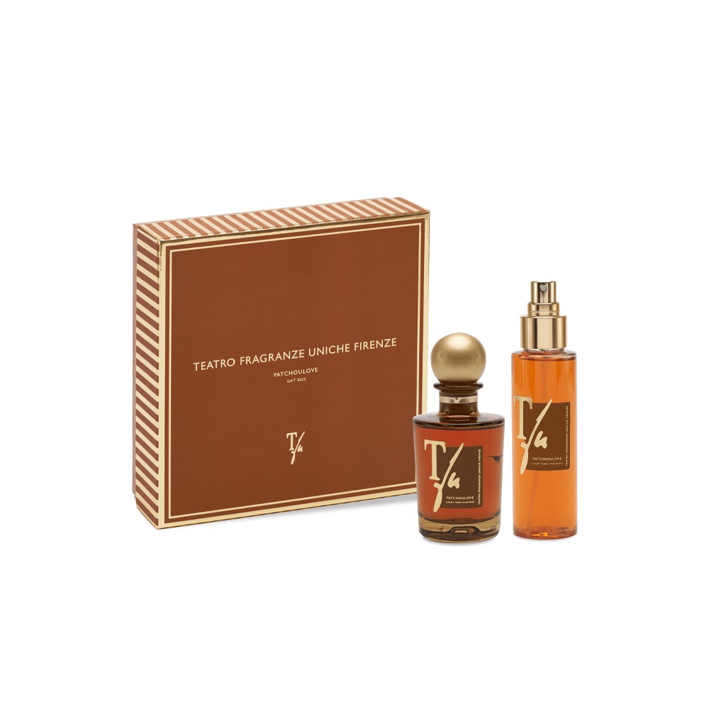 TEATRO FRAGRANZE - PATCHOULOVE DIFFUSORE + SPRAY TESSUTO