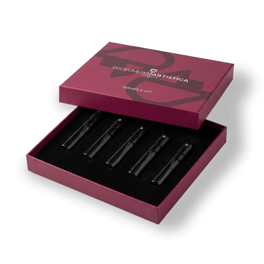 Samples Kit 5 campioncini profumeria artistica parente scatola aperta