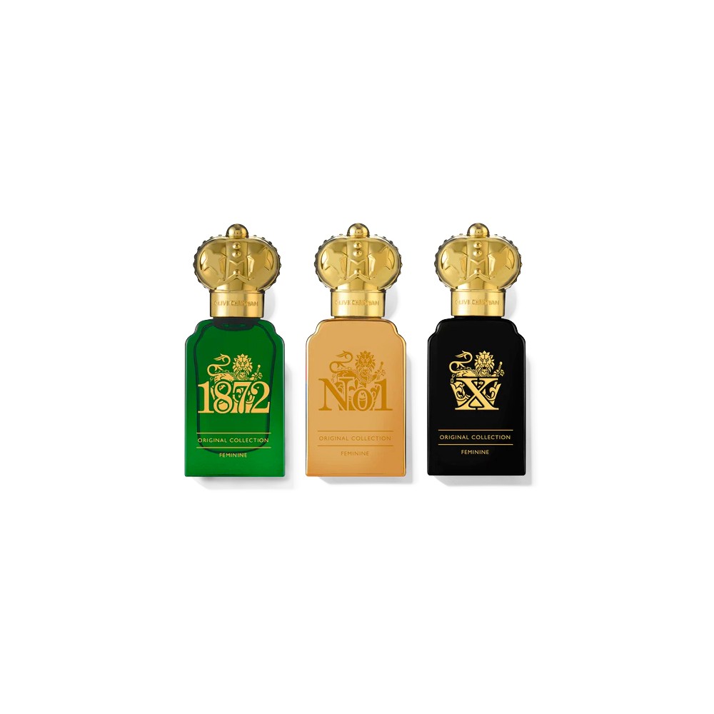 CLIVE CHRISTIAN -  ORIGINAL TRAVEL FEMININ SET 3X10ML