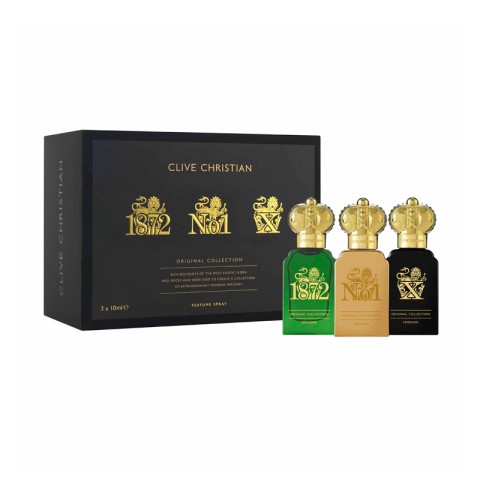 CLIVE CHRISTIAN -  ORIGINAL TRAVEL FEMININ SET 3X10ML 2