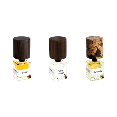 NASOMATTO - SET  "TTO"  DURO,SILVER MUSK,BARAONDA 3X4ml