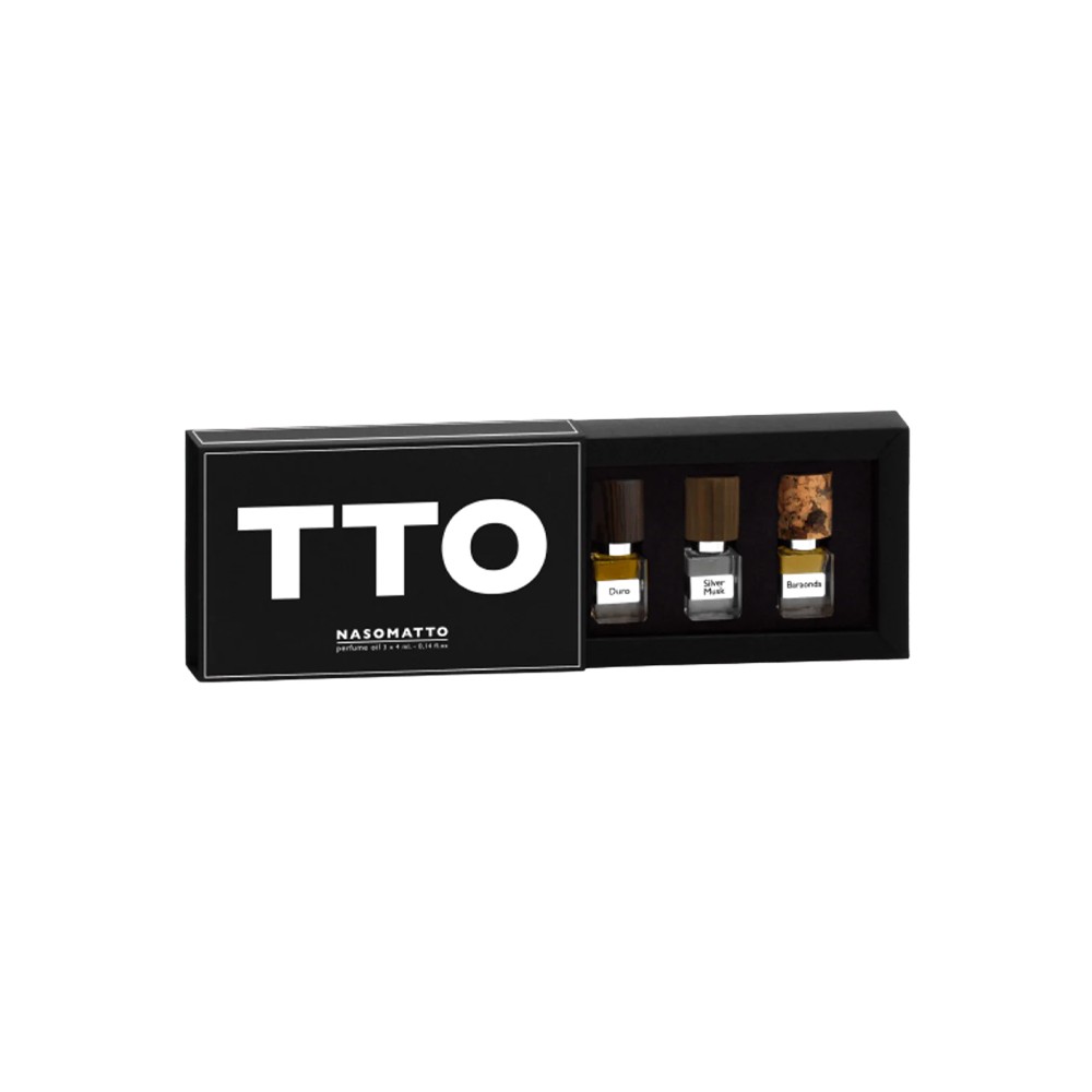 NASOMATTO - SET  "TTO"  DURO,SILVER MUSK,BARAONDA 3X4ml