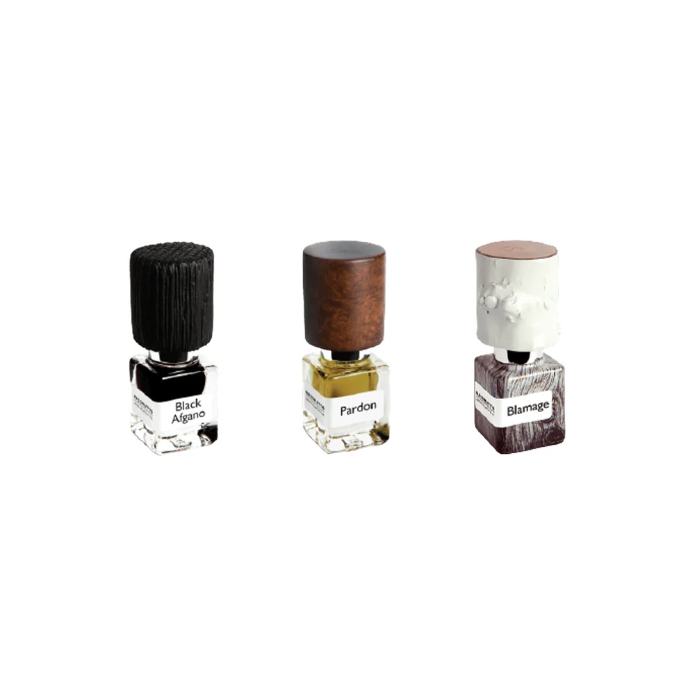 NASOMATTO - SET "NAS " BLACK AFGANO,PARDON,BLAMAGE 3x4ml