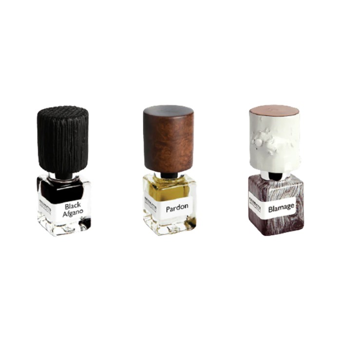 NASOMATTO - SET "NAS " BLACK AFGANO,PARDON,BLAMAGE 3x4ml