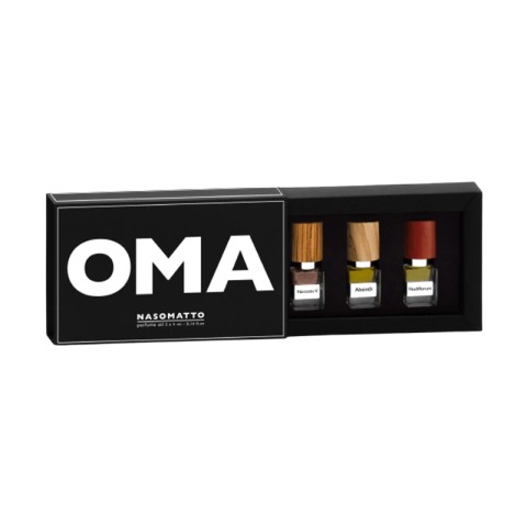 NASOMATTO - SET "OMA" NARCOTIC V, ABSINTH,NUDIFLORUM 3x4ml 2